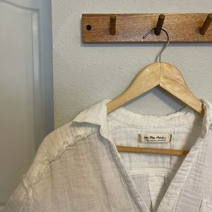 Linen Free People top SOLD